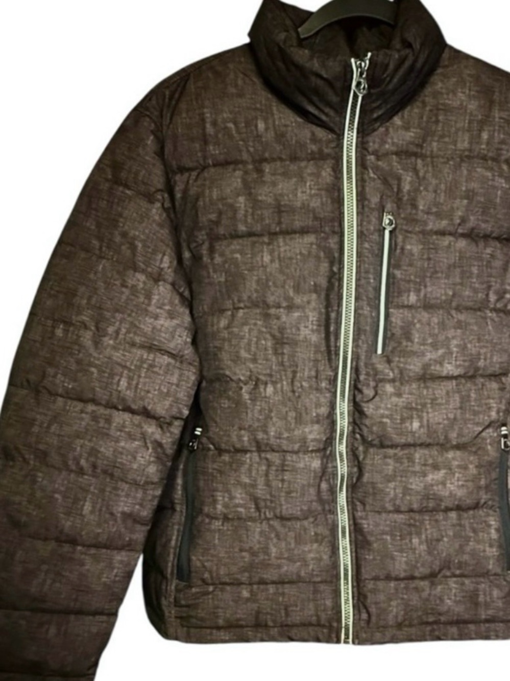 Nautica Quilted Puffer Jacket Brown NWT